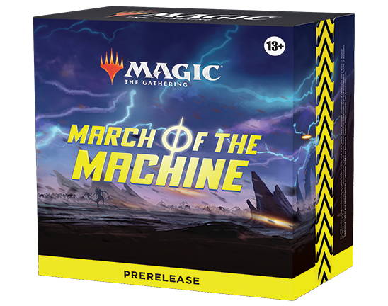 Magic: The Gathering's March of the Machine Prerelease Pack.