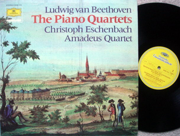 DG / ESCHENBACH-AMADEUS QT, - Beethoven Piano Quartets ...