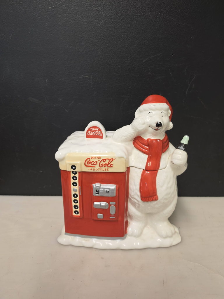 Vintage Coca Cola Cookie Jar | www.M37Auction.com