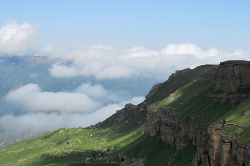 На внедорожнике по горам Кавказа — Плато Бермамыт 
