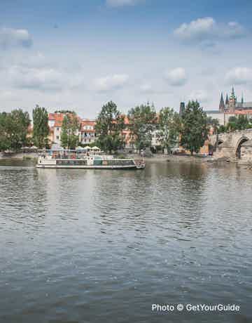 Enjoy uninterrupted views of Prague's historic sites