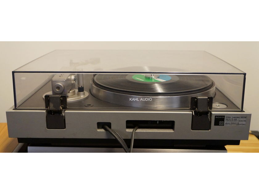 Sony PS-B80 Biotracer direct drive turntable. Fully restored! $1,295 onl