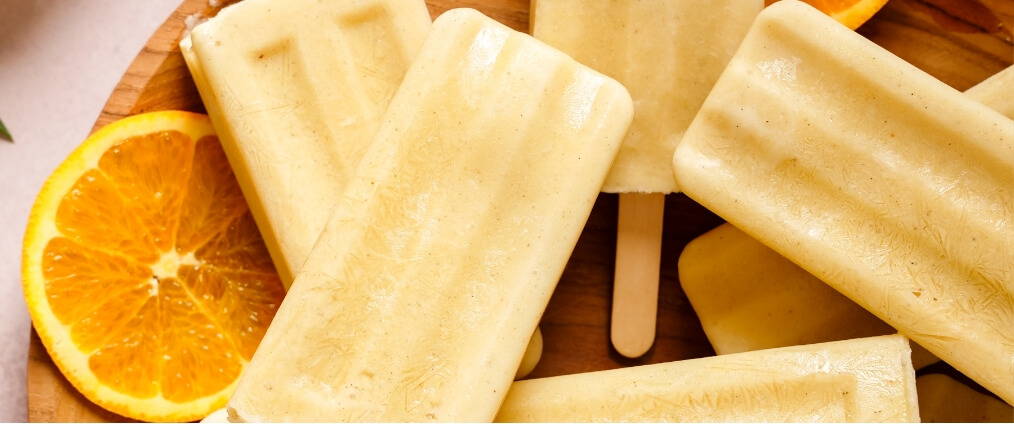 Pina Colada Popsicles - Tropical Ginger SuperShot