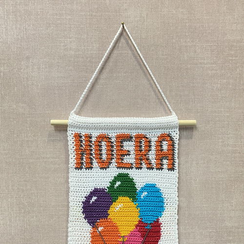 Wall hanger 3D - Birthday