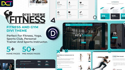 Divi Fitness Theme