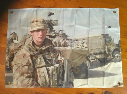 Australian army Mancave ideas flag banner