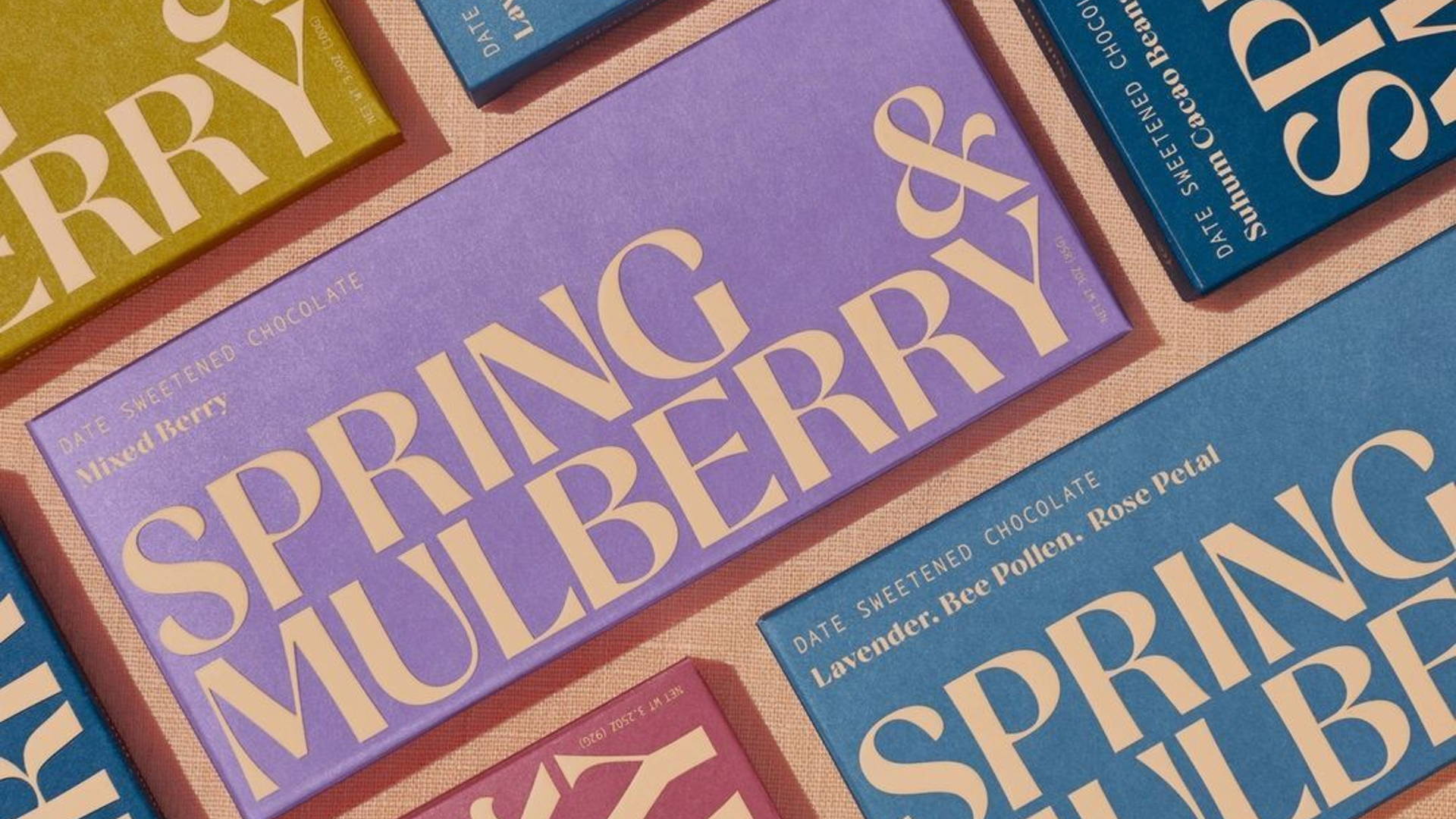 Featured image for Spring & Mulberry Is a Gorgeous New Line Of Premium Chocolates With Design By Agency Letter A