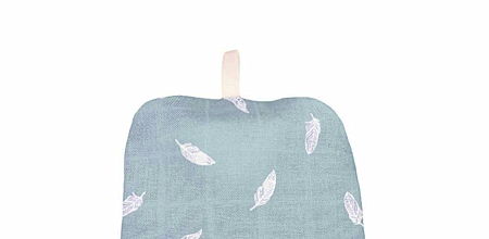 Mini Bouillotte housse coton - Plume