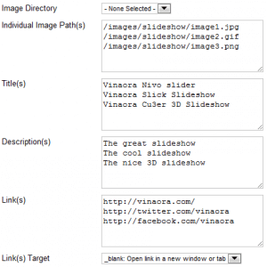 Vinaora Nivo Slider - слайдер для Joomla