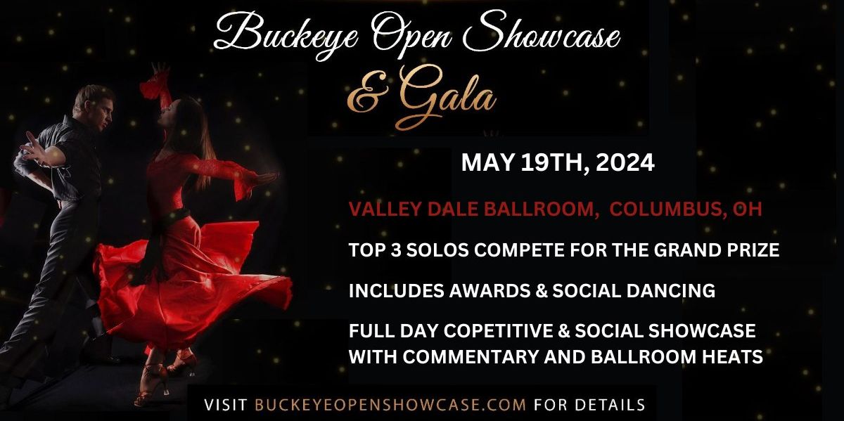 2024 Buckeye Open Showcase & Gala promotional image