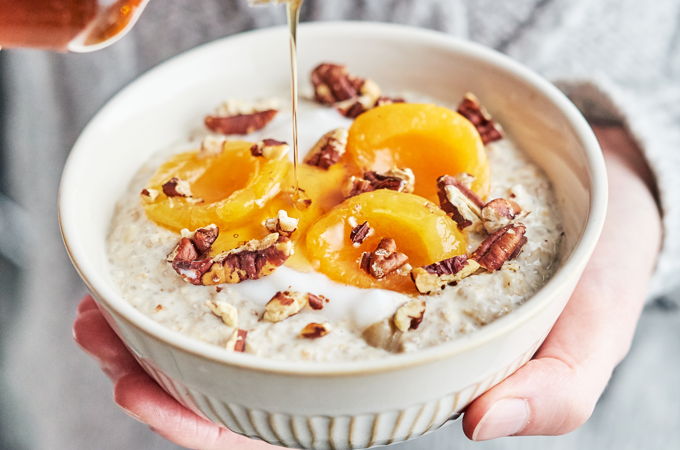 Apricot-Ginger Overnight Oats