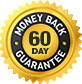 60 day money back guarantee