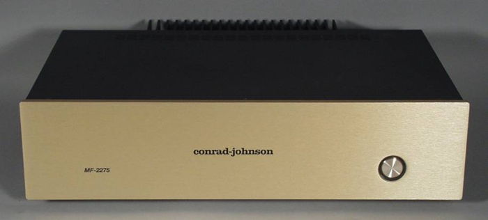 Conrad Johnson MF2275 solid State Power Amp, "Fantastic"!
