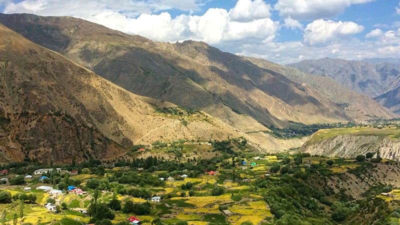 Mountain valley, Tarashing, Pakistan 