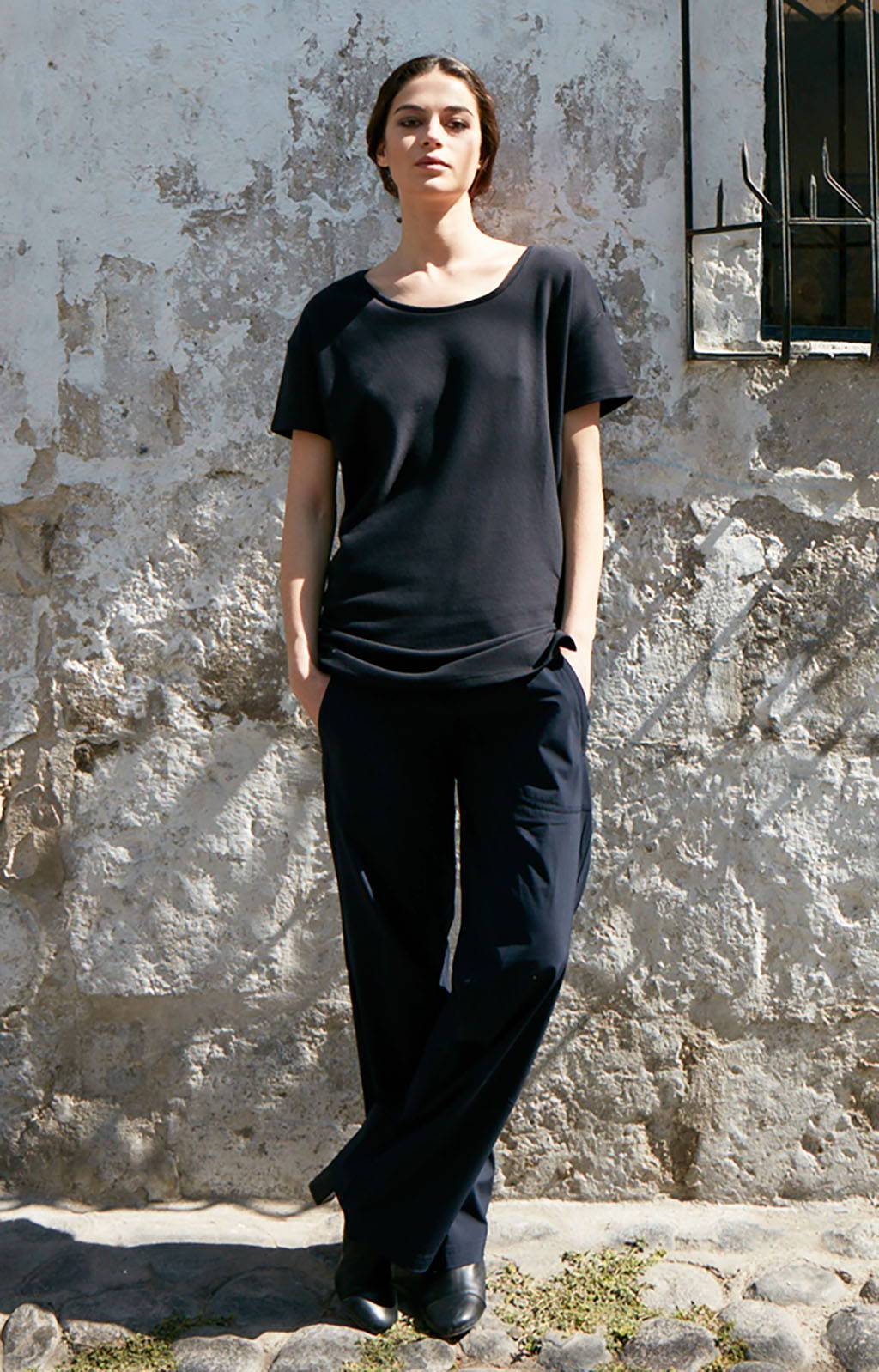 CONSCIOUS - INSANELY COMFY LONG HAUL FLIGHT PANT NAVY BLUE