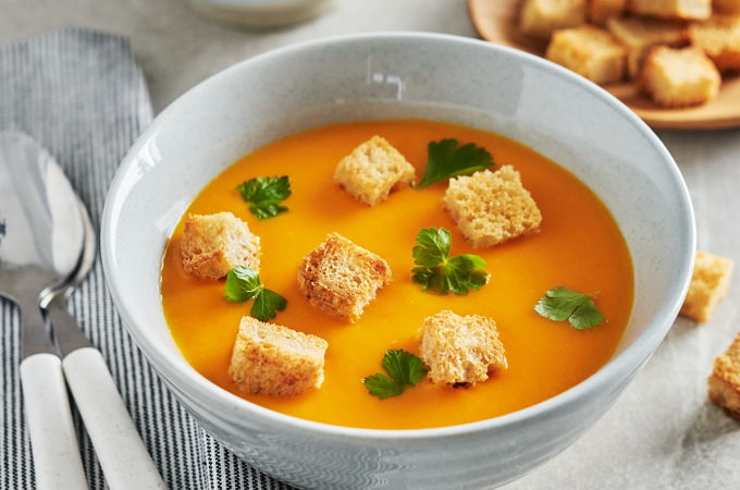 Potage Crécy (French Carrot Soup)