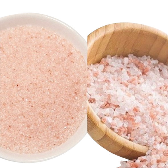 Gourmet Food Grade Himalayan Coarse & Fine Salt - Packets