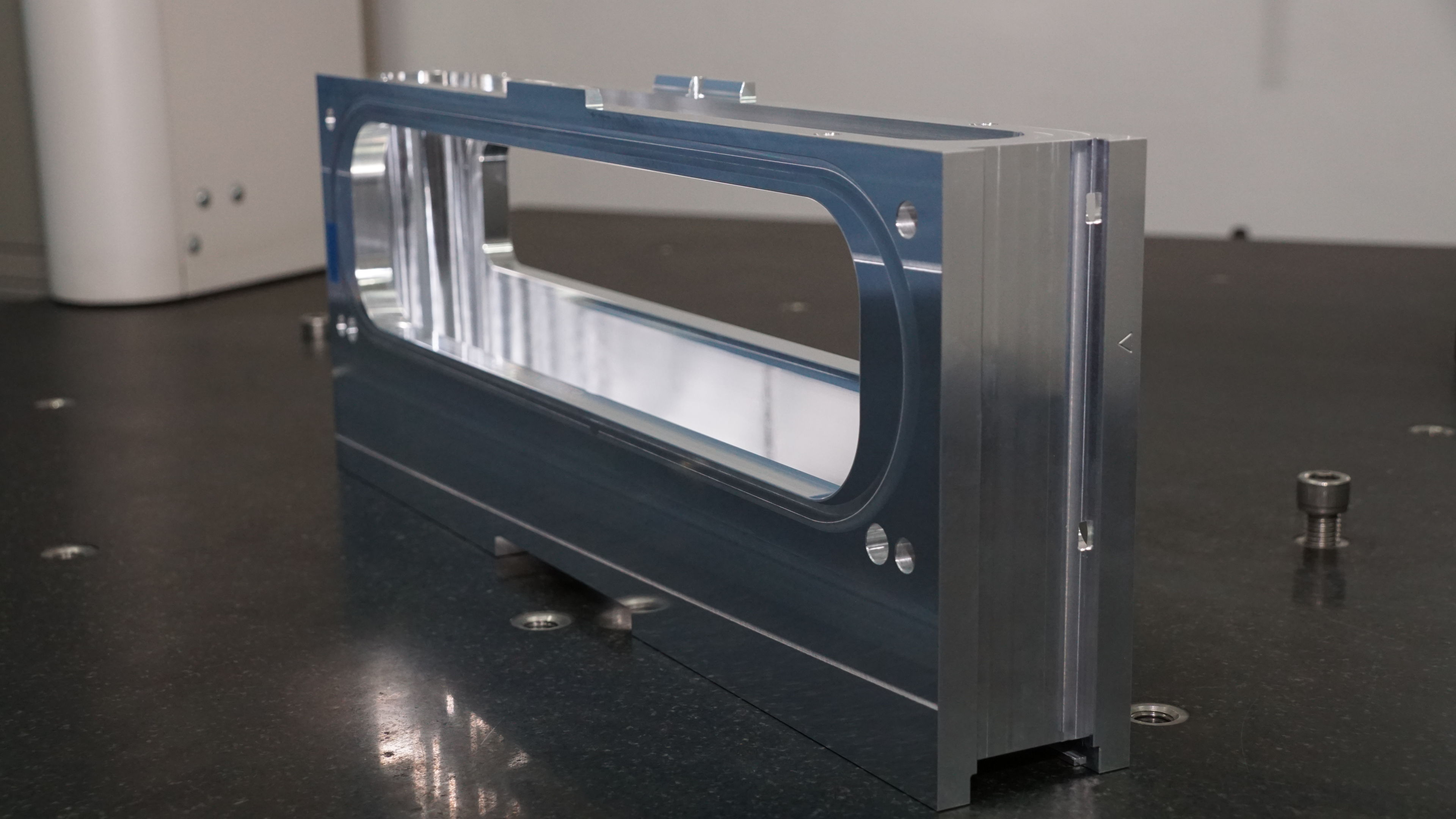 CNC milled part display