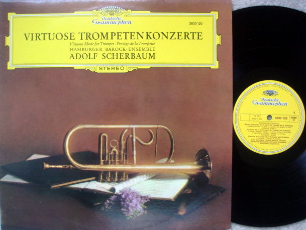 DG / SCHERBAUM, - Virtuoso Music for Trumpet, MINT!