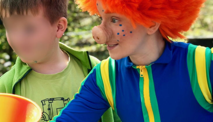 sams setzt die wunschmaschine in gang