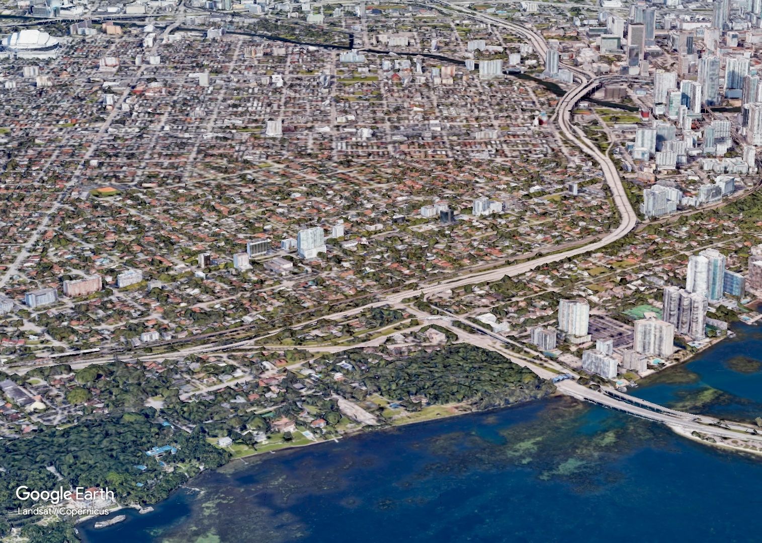 skyview of THE ROADS