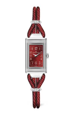 Reverso One Cordonnet Stainless Steel / Red