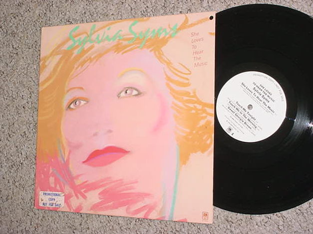 Sylvia Syms PROMO lp record - she loves to hear the mus...