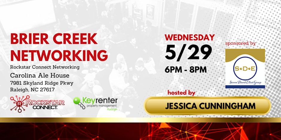 Free Brier Creek Rockstar Connect Networking Event (May, NC) promotional image