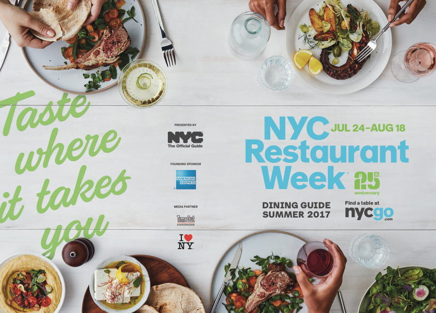 NYC, it’s Time to Eat! Behind the New Design for NYC Restaurant Week