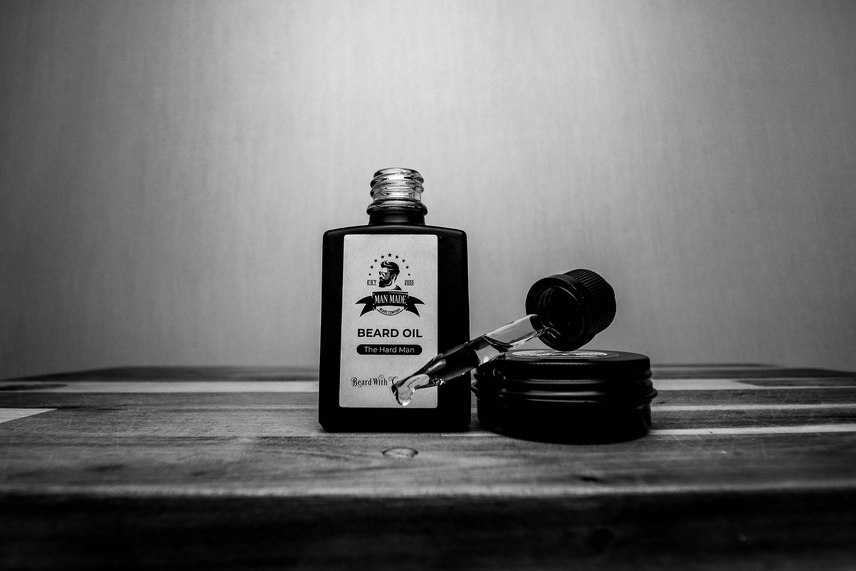 The Hard Man Beard balm & Oil Combo