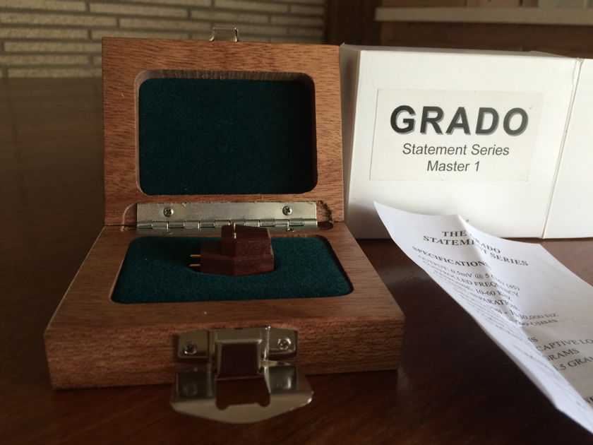 Grado Statement Series Master 1 Cartridge Excellent condition