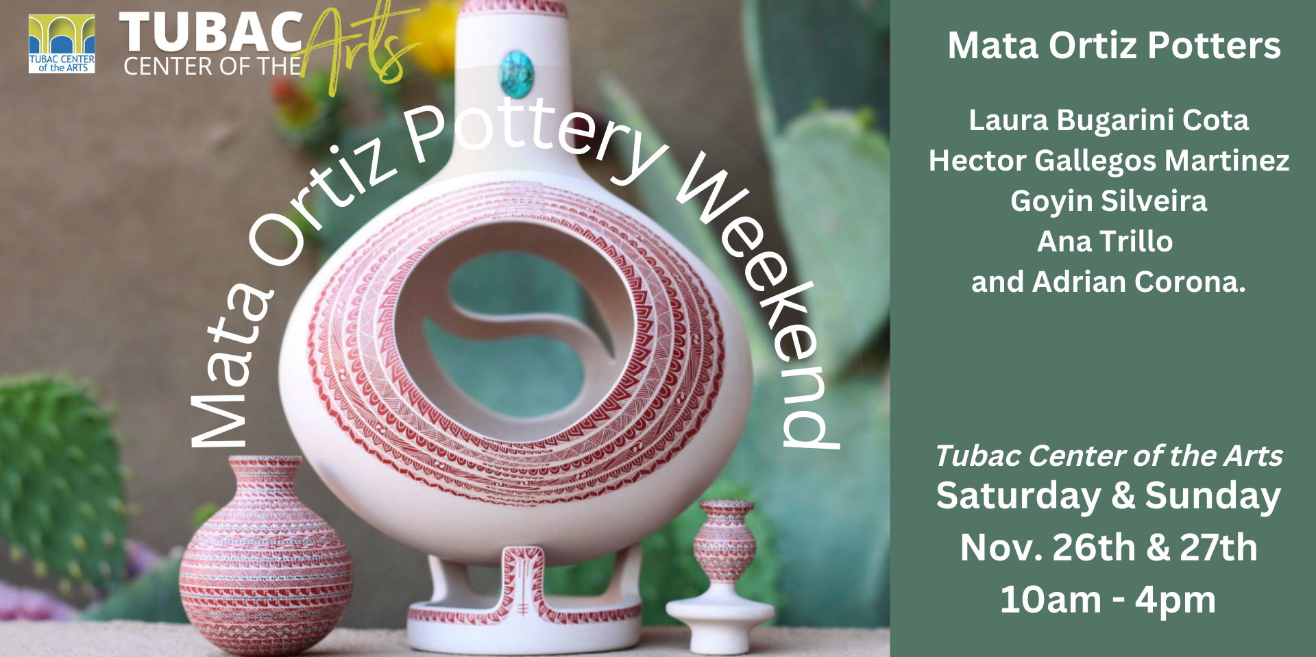 Mata Ortiz Pottery Weekend promotional image