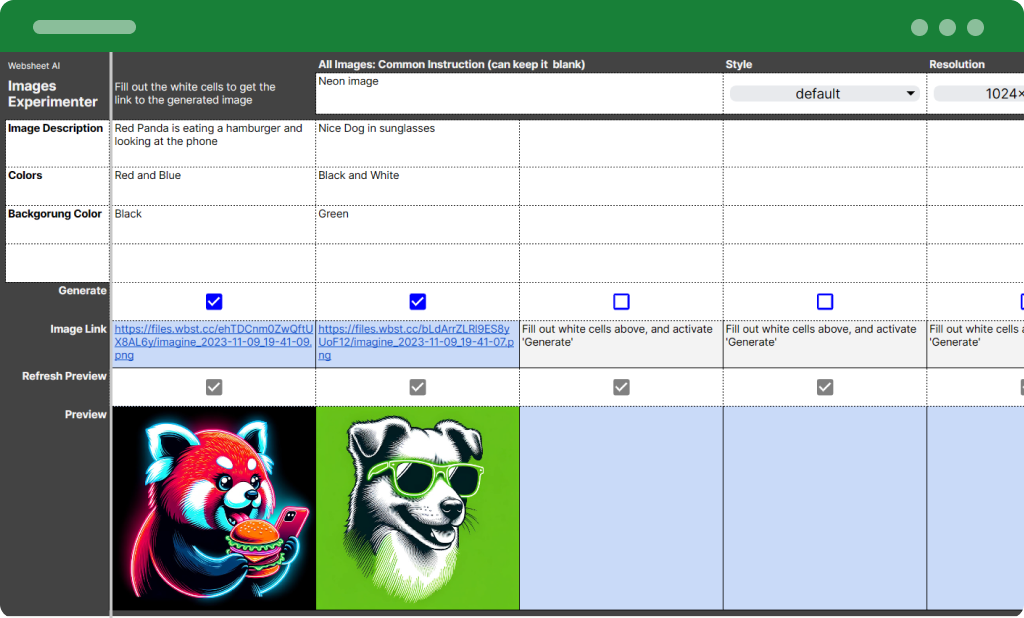 Example Data