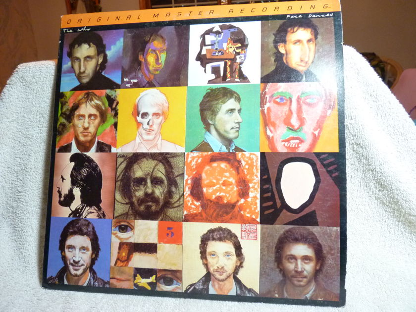 The Who - Face Dances, Rating VG/NM, MFSL, Mobile Fidelity Half Speed Recording