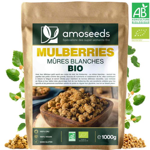 Mulberries (Mã»Res Blanches) Bio 1Kg