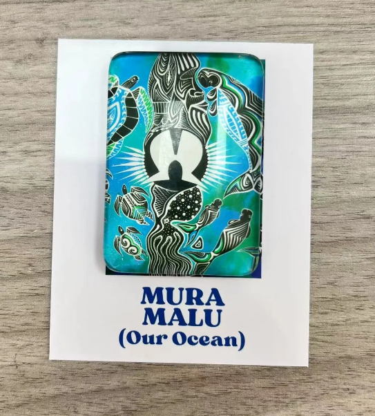 SPECIAL OFFER Mura Malu (Our Ocean) Fridge Magnets and Keyrings by Robert Levi - Image 3