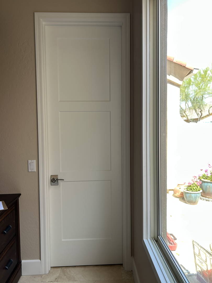 Interior door view