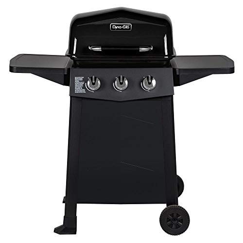 DynaGlo 3Burner Open Cart Propane Gas Grill vs CharGriller E3072 3