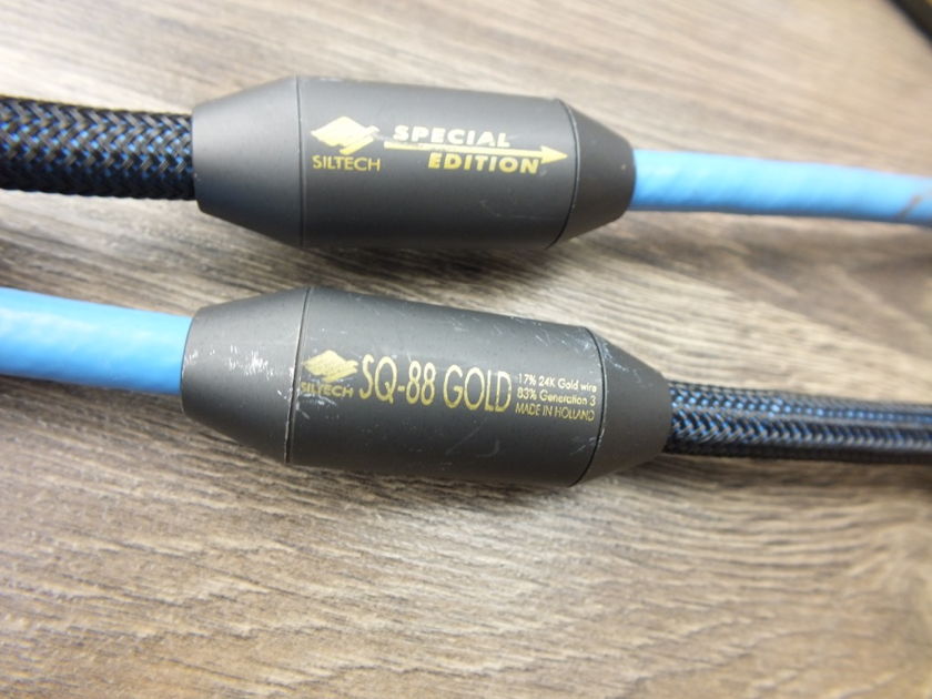 Siltech Cables SQ-88 GOLD G3 SE interconnects 0,5 metre