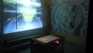 room escape gallery hologram