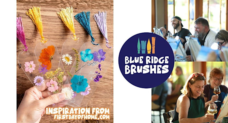 Craft + Sip: "Pressed Flower Bookmarks" at Eastwood Farm & Winery