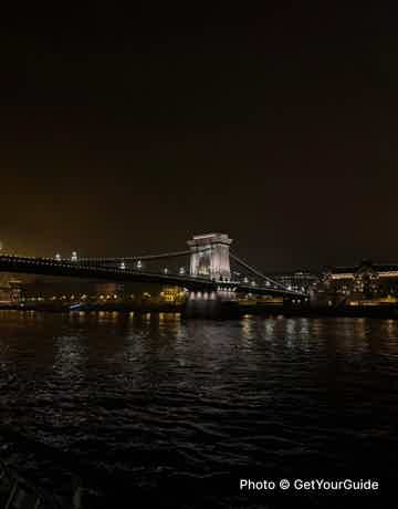 Enjoy a 90-minute Danube night cruise
