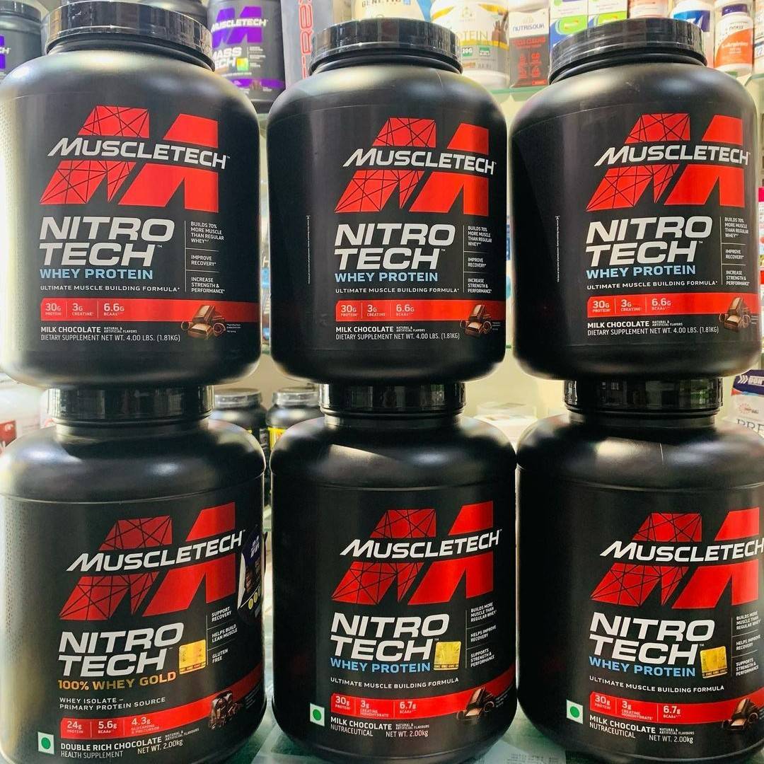 Performing MuscleTech Nitro-Tech Whey Protein
