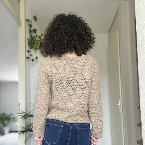 Gezellige en stijlvolle trui | Mijn schitterende trui haakpatroon