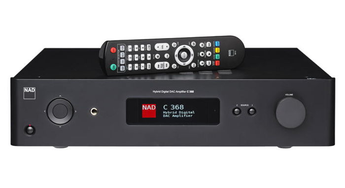 NAD C 368BluOs DAC/Amplifier, Now Streaming MQA!