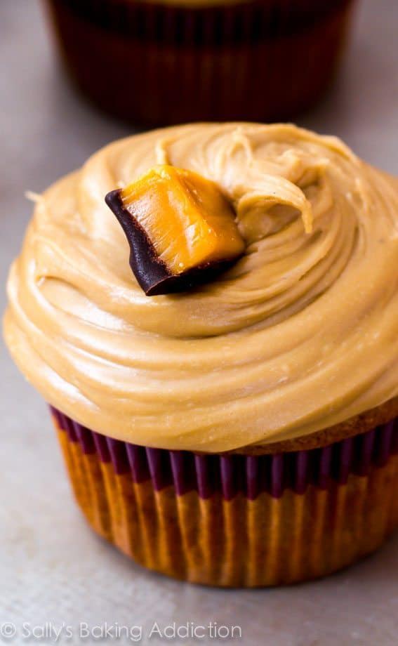 Salted Triple Caramel Cupcakes - Sally's Baking