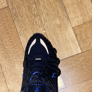 Nike Shox  Black Racer Blue