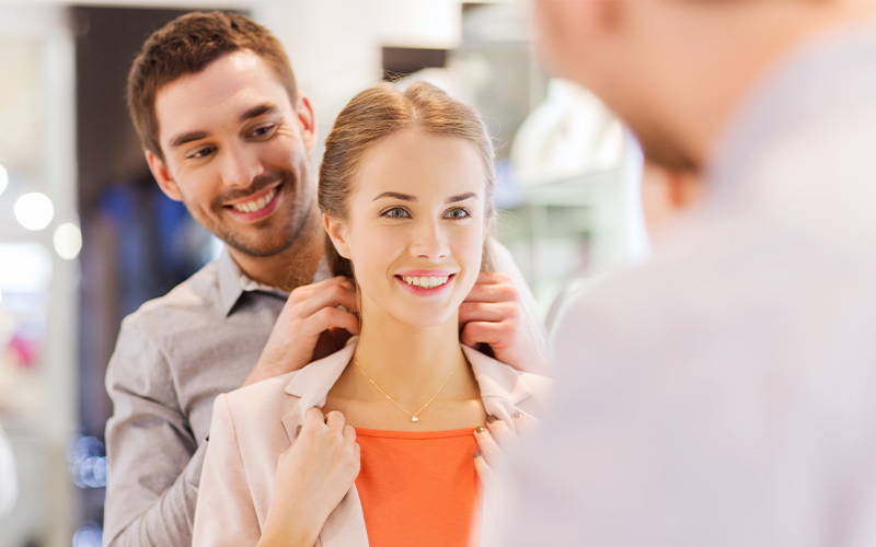 Gifting a Lab Diamond Pendant 