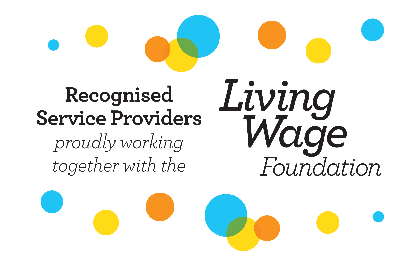 Living Wage Foundation Recognised Service Provider Logo