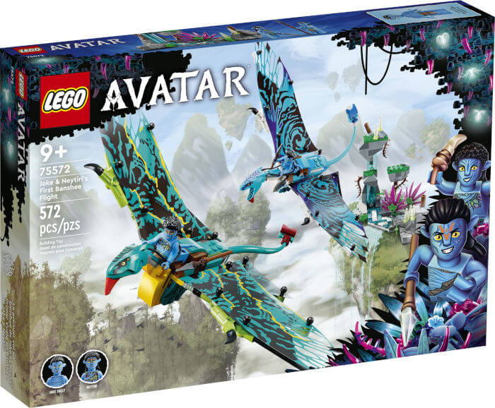 LEGO Avatar 75572 Jake & Neytiri’s First Banshee Flight